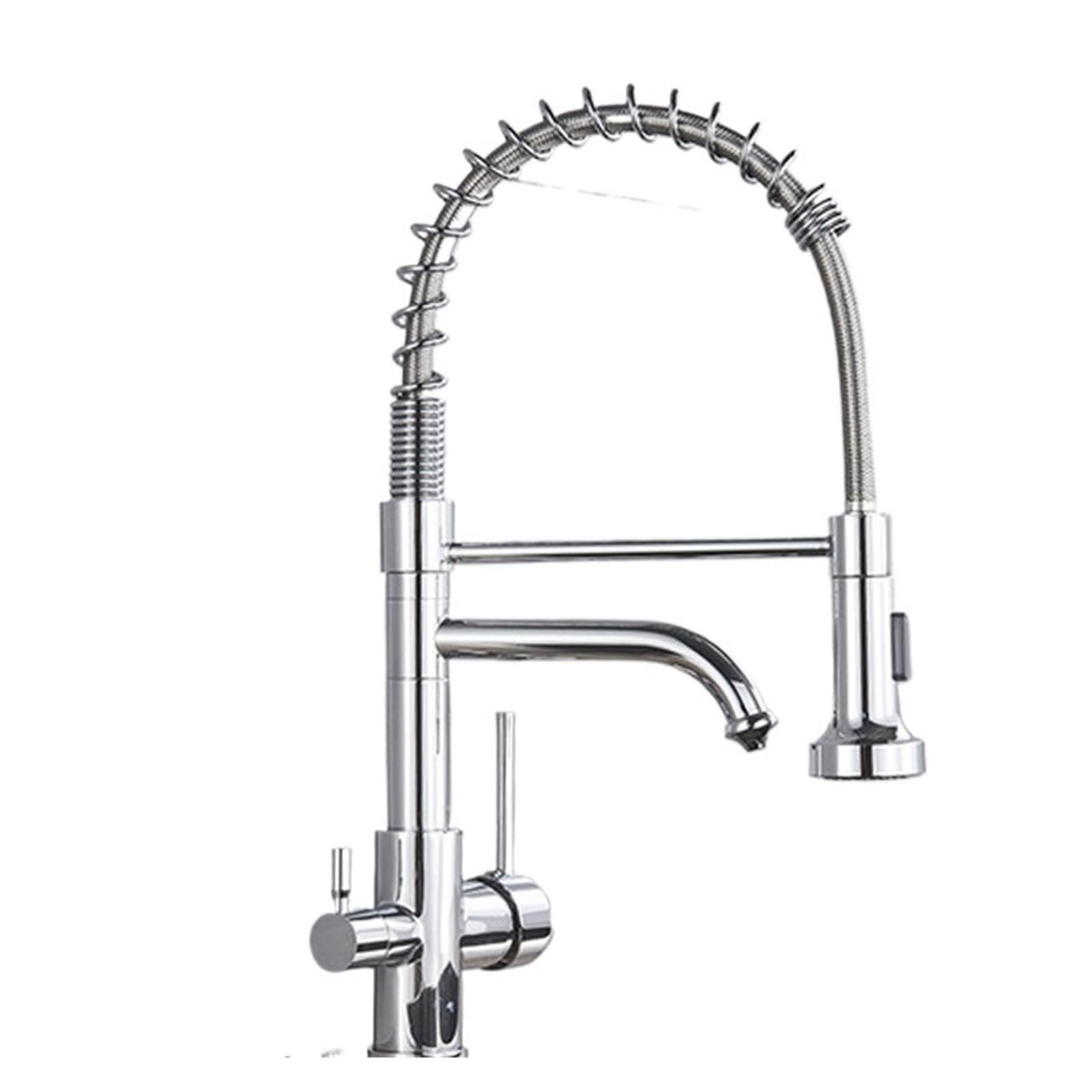 Grifo mezclador de agua ZH1YFD con cabezal extraíble negro 4