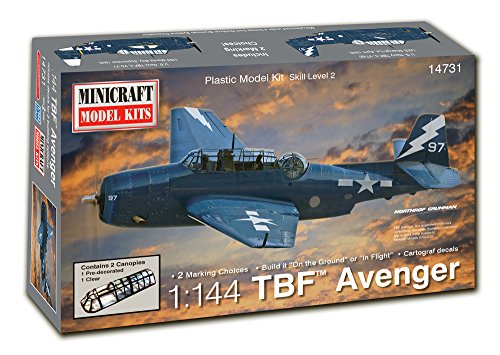 Minicraft TBF Avenger Building Kit (24 Piece)