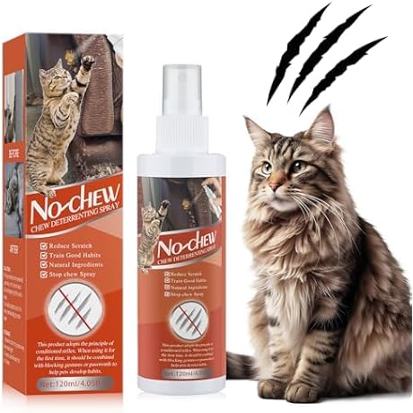 Repel Cats and Protect Plants: All-Natural Cat Deterrent Spray Safe for indoor Use