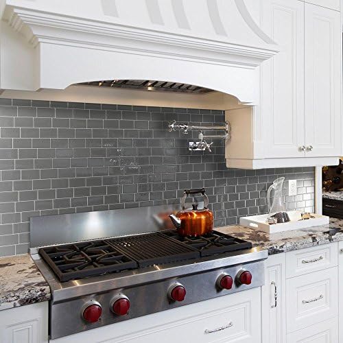 Smart Tiles Metro Grigio 11.56 in. W x 8.38 in. H Peel and Stick Decorative Mosaic Wall Tile Backsplash (12-Pack)