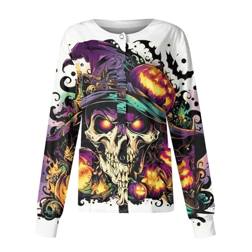 Printed Scrub Jackets for Woman Print Long Sleeve Plus Size Womens Scrubs for Women Nursing Jacket with Pockets