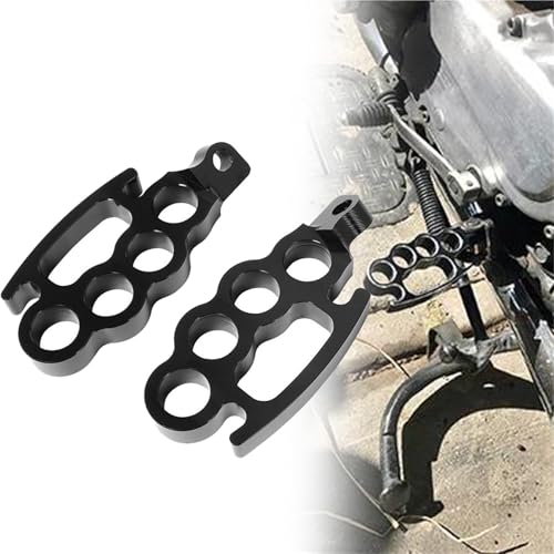 Repose-Pieds Moto Aluminium Contre la Fatigue pour Harley Sportster XL et Touring
