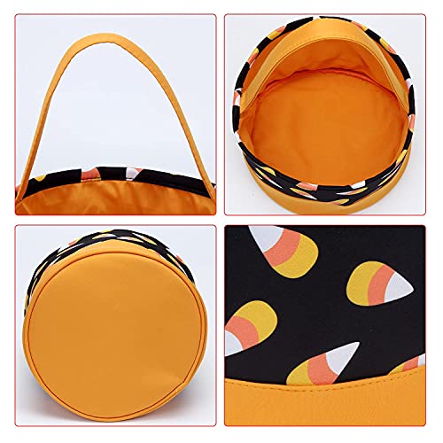 Halloween Candy Basket Bag Halloween Candy Trick or Treat Buckets - image 3