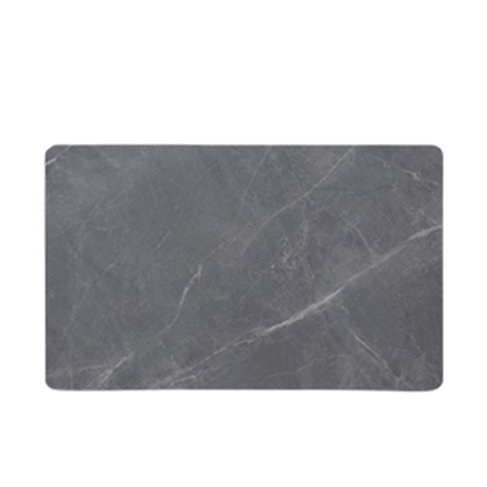 Niceminiwall Diatomiet spatwaterdichte mat voor keukenkranen en wastafels in de badkamer, sneldrogende waterabsorptiepad, organizer voor aanrecht (wit