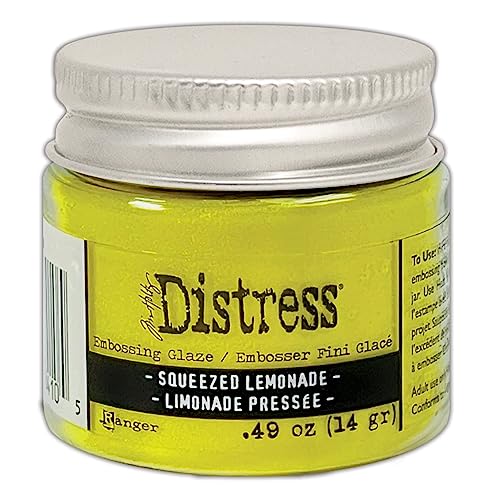 Ranger Tim Holtz Distress Embossing Glaze Squeezed Lemonade