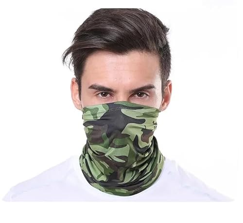 Bandana Tubeneck Respirável Uv50 + luva longa fpu50 (verde)