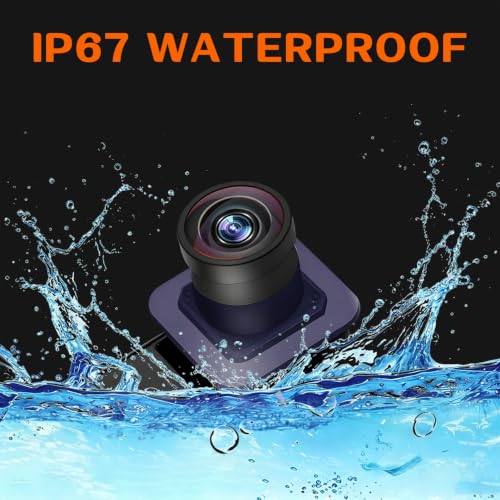 Image of Anpher Rear View 170 HD Night Vision Backup Camera Compatible with Ford Transit 150 250 350 350HD 2015 2016 2017 & Ford Transit Cargo Van 2018 2019# CK4Z19G490A / CK4T19G490AB