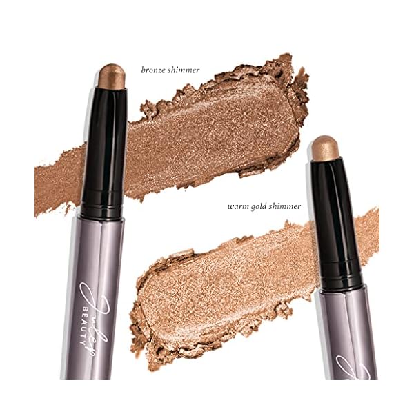 Julep-Eyeshadow-101-Creme-to-Powder-Waterproof-Eyeshadow-Stick-Duo-Bronze-Shimmer-and-Warm-Gold-Shimmer Julep Eyeshadow 101 Crème to Powder Waterproof Eyeshadow Stick Duo, Bronze Shimmer and Warm Gold Shimmer