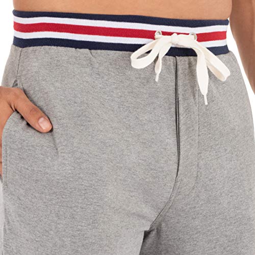 IZOD Men's Poly Sueded Jersey Knit Pant with Striped Waistband4