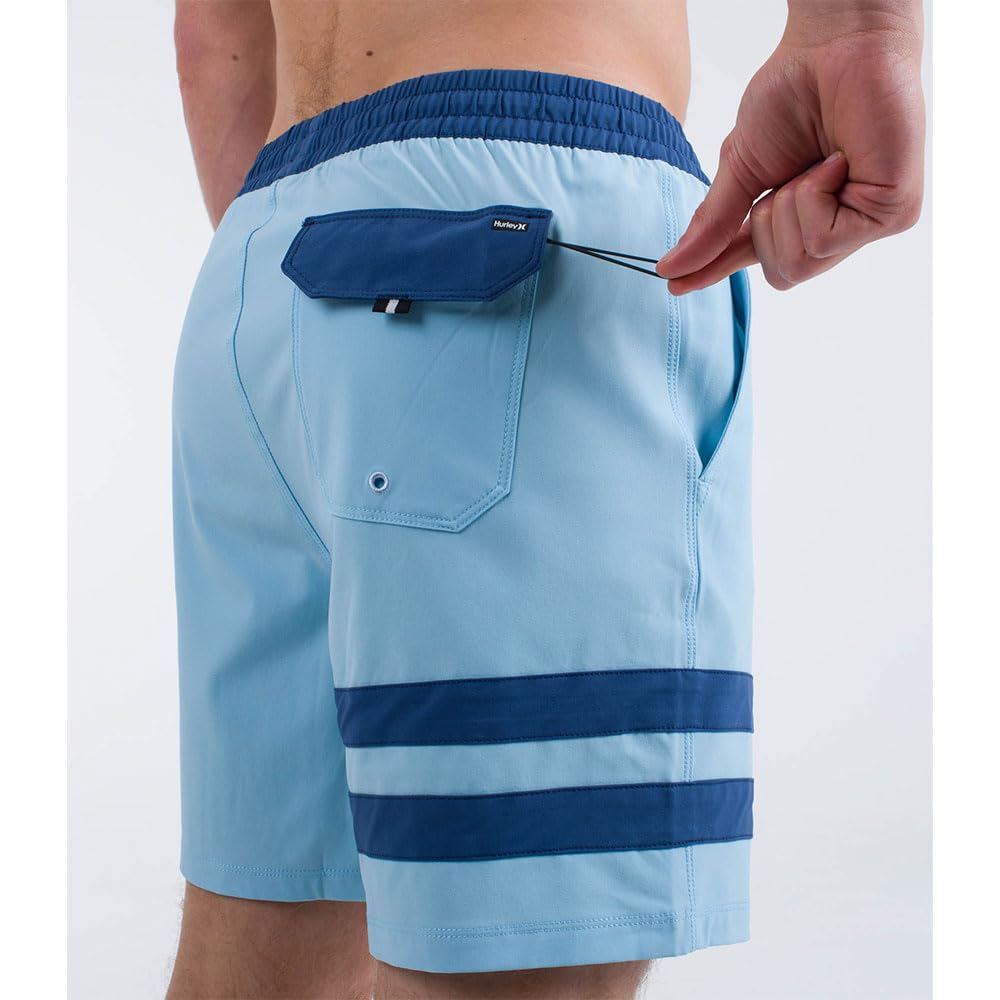 Hurley Herren Phntm Eco Block Party Volley 17 Board Shorts