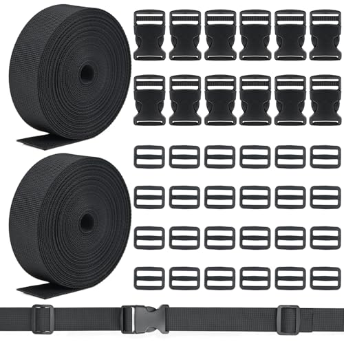 Fibbie Di Ricambio CHUANFU - 10 Pezzi Da 25mm In Plastica POM Per Zaini E Borse - Foto 5