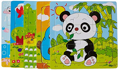 SillyMe Wooden Puzzle for Kids | Education Jigsaw Puzzle Toy (Animals) (B07LCS18XH) Amazon Price History, Amazon Price Tracker