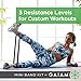 Gaiam Restore Mini Band Kit, Set of 3, Light, Medium, Heavy Lower Body Loop Resistance Bands for Legs and Booty Exercises & Workouts, 12