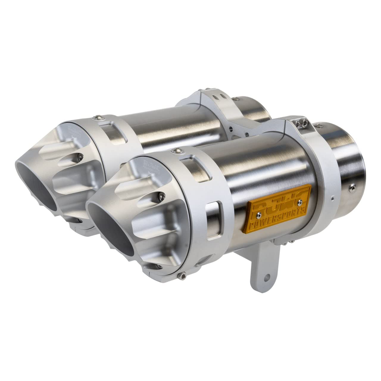 RJWC 1199 Mud Edition Dual Slip On Exhaust For Can Am Renegade 570/850 / 1000 XMR 2016-2023 (Mud Edition Dual)