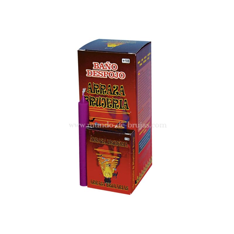 Pack Baño Arraza Brujeria completo con sales ritualizadas y jabón natural