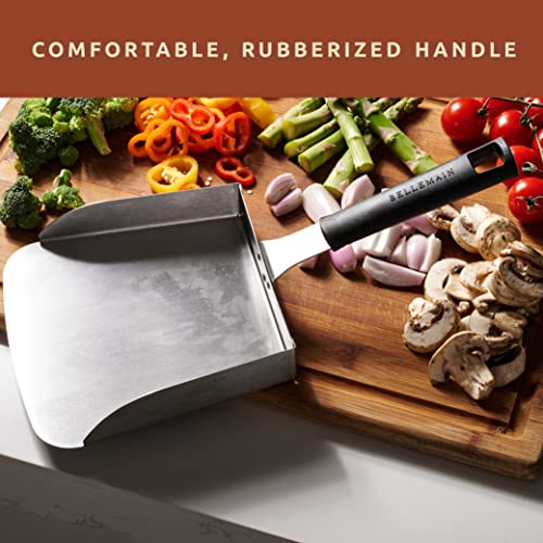 Bellemain Smash Burger Spatula For Griddle Stainless Steel Griddle Scraper Tool