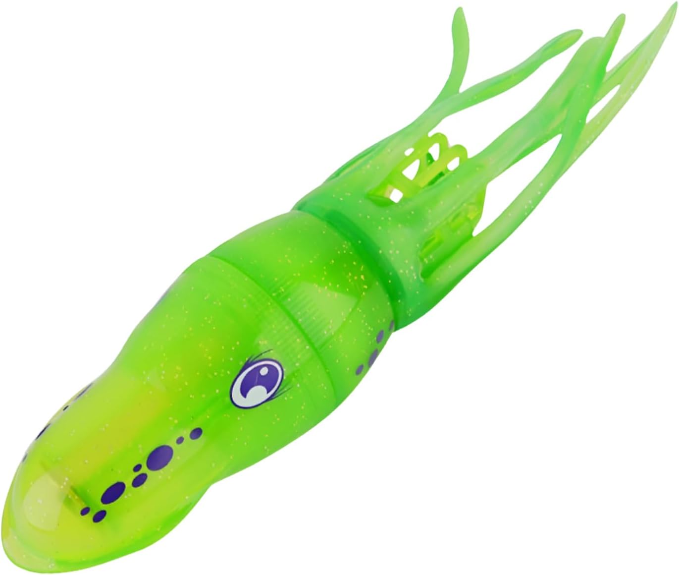 Electric Swimming Octopus Bath Toy – Waterproof LED Light-Up Tub Toy for Toddlers, Cute Soft Tentacles, Safe BPA-Free, Fun Shower & Pool for Boys Girls (Green)