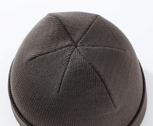 Image of Home Prefer Mens Winter Hats Acrylic Knit Cuff Beanie Cap Warm Womens Beanie Hat