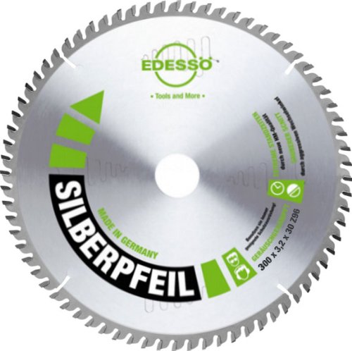 Edessö 46735030 HM lama della sega circolare di precisione di argento Freccia 2 knl HW 350 X 3,2/2,2 X 30 Z = 108 W40, Argento/Verde