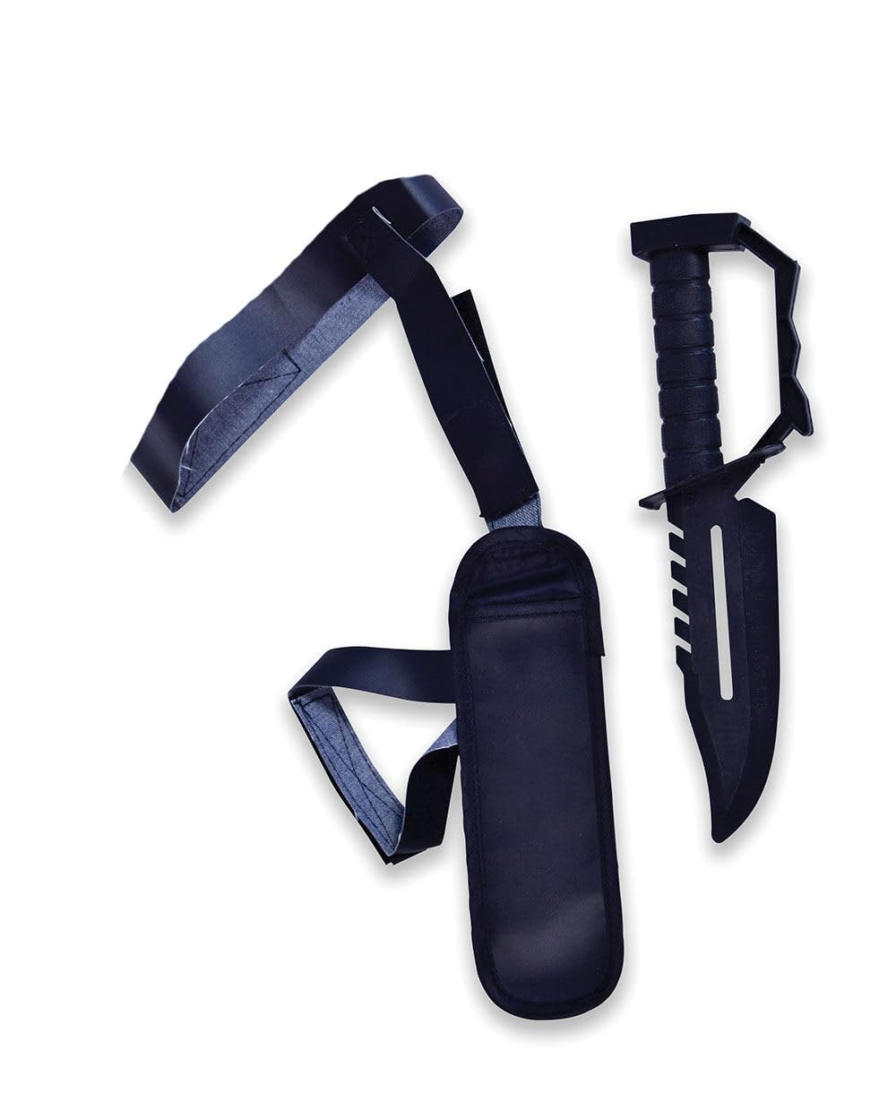 Ankle Holster & Knife Hunter Military Plastic Toy Weapon Lara Fancy Dress Accessory