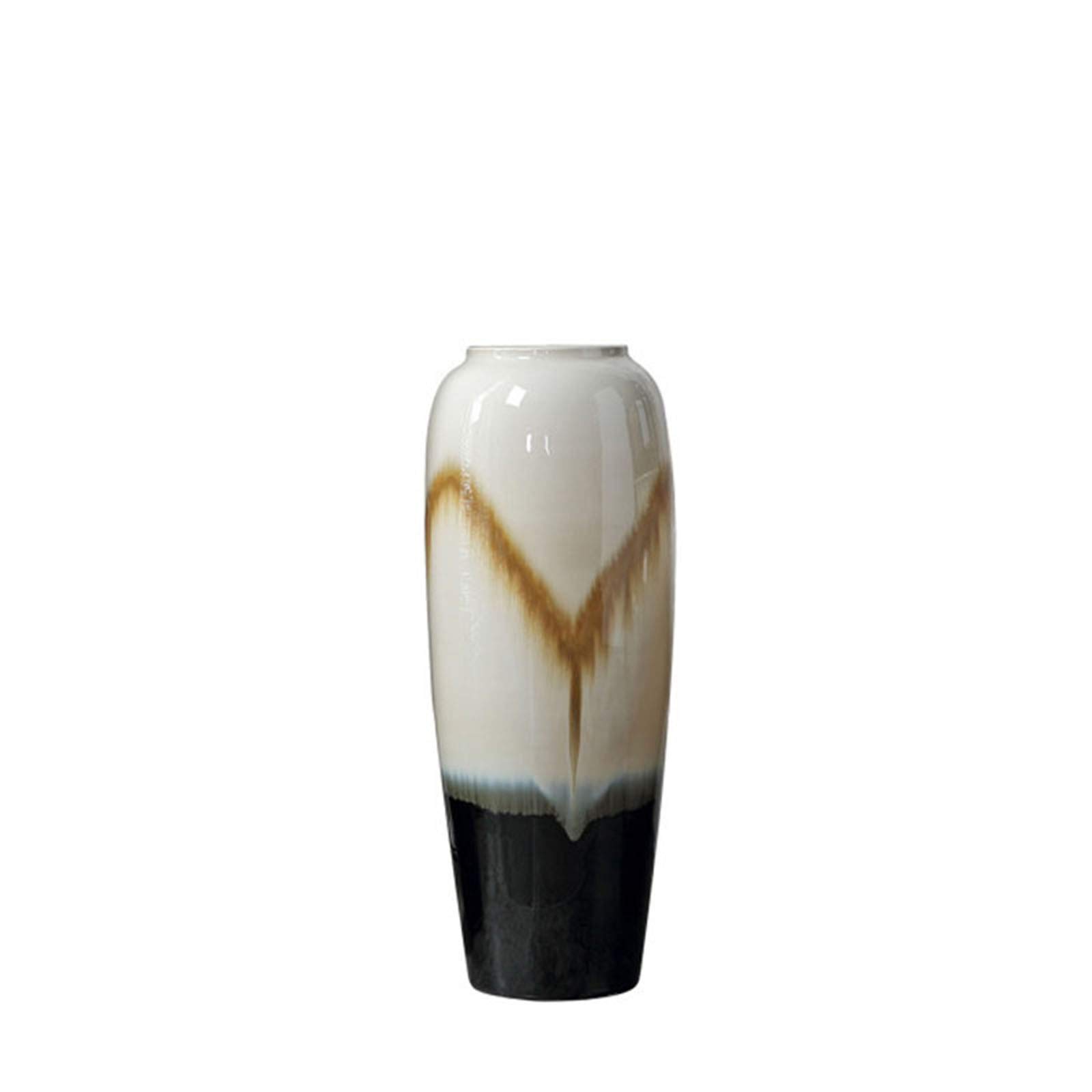 asdchZen Floor Vase, Home Multifunction Large Decorative Vase Living Room Corridor Porch Flower Vase,21.5 * 57CM