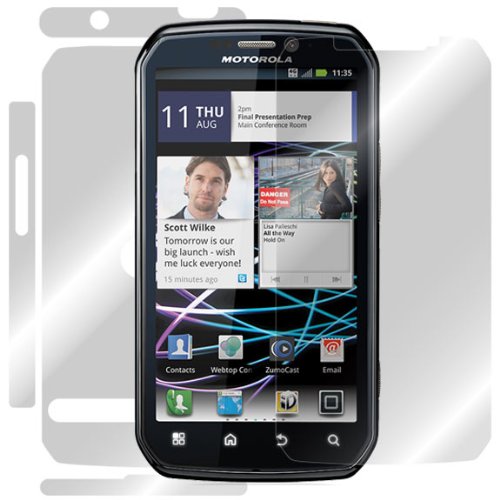 ArmorSuit MilitaryShield Full Body Skin Film + Screen Protector for Motorola Photon 4G - Anti-Bubble HD Clear Film