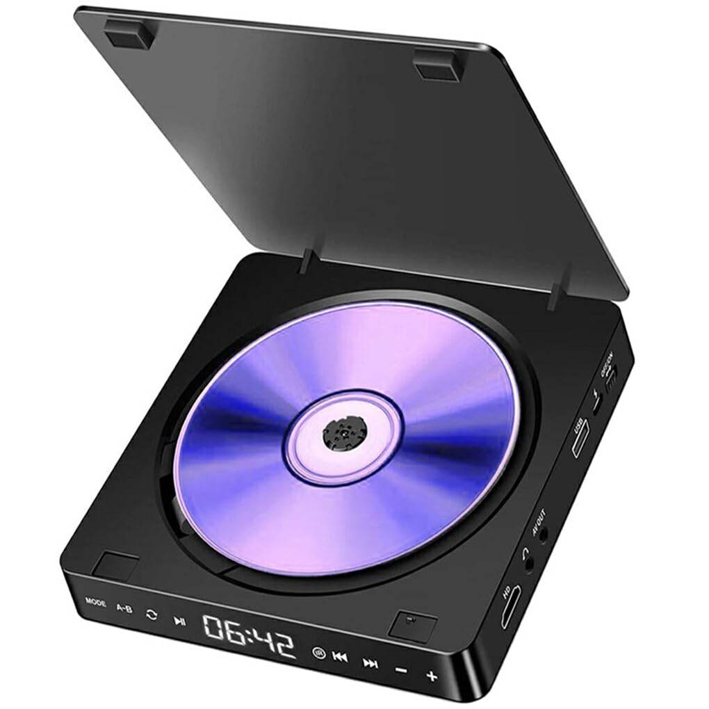 Experimente la funcionalidad Inteligente con el Reproductor DVD Hogar Que Puede controlar y Ajustar fácilmente Mediante Control Remoto. Reproductor de minidiscos