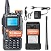 BAOFENG K6 Tri-band Walkie Talkie, 6W radio amatoriale, Multi Band UHF/VHF/FM/Aria, batteria da 2600 mAh con funzione di ricarica USB-C, 999CH, copia frequenza wireless, frequenza ripetitore inverso immagine