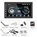 Podofo Car GPS Navigation Stereo Double Din Android Head Unit with Bluetooth 7 inch LCD Touch Screen Support FM Radio/WiFi/GPS Navigation
