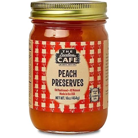 The Loveless Cafe Peach Preserves 16 oz Cover