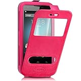Un étui universel à clapet doté d'une coque en silicone qui permet une grande compatibilité et une installation rapide.