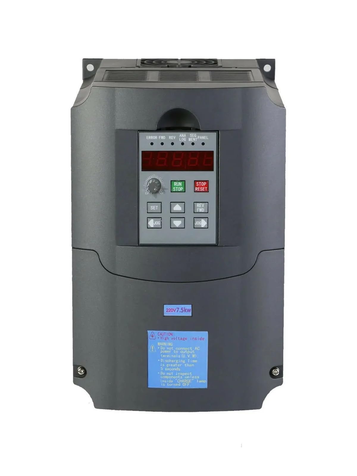 VFD Frequenzumrichter, VFD-Wechselrichter mit variabler Frequenz, 7,5 kW, AC 220 V, 3P-Ausgangsdrehzahl-Antriebsregler for Motor-CNC-Haushaltsräte