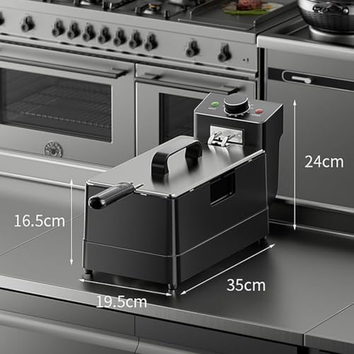Friteuse commerciale en acier inoxydable avec panier amovible - 3