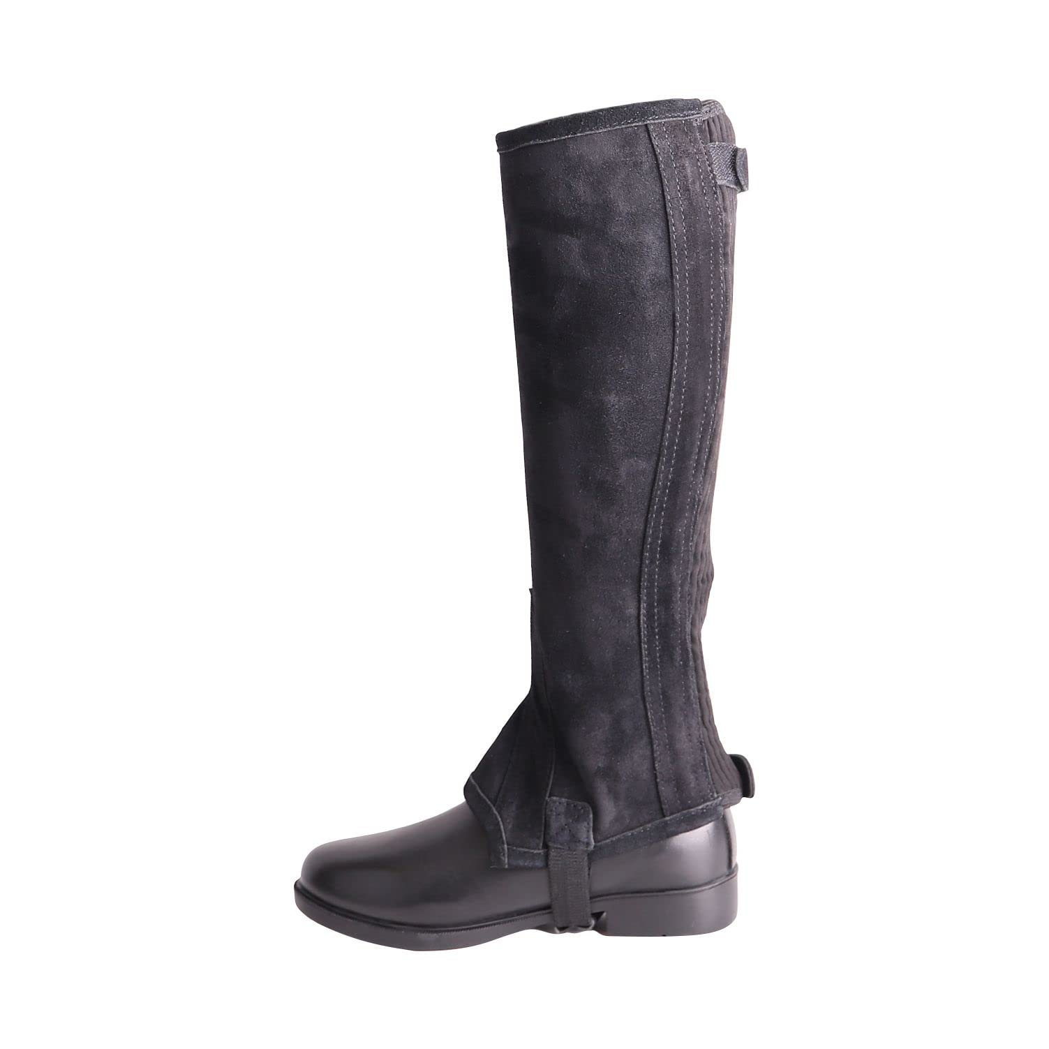 AK JUPITER AKRS-2154 Demi-chaps d'équitation en daim véritable