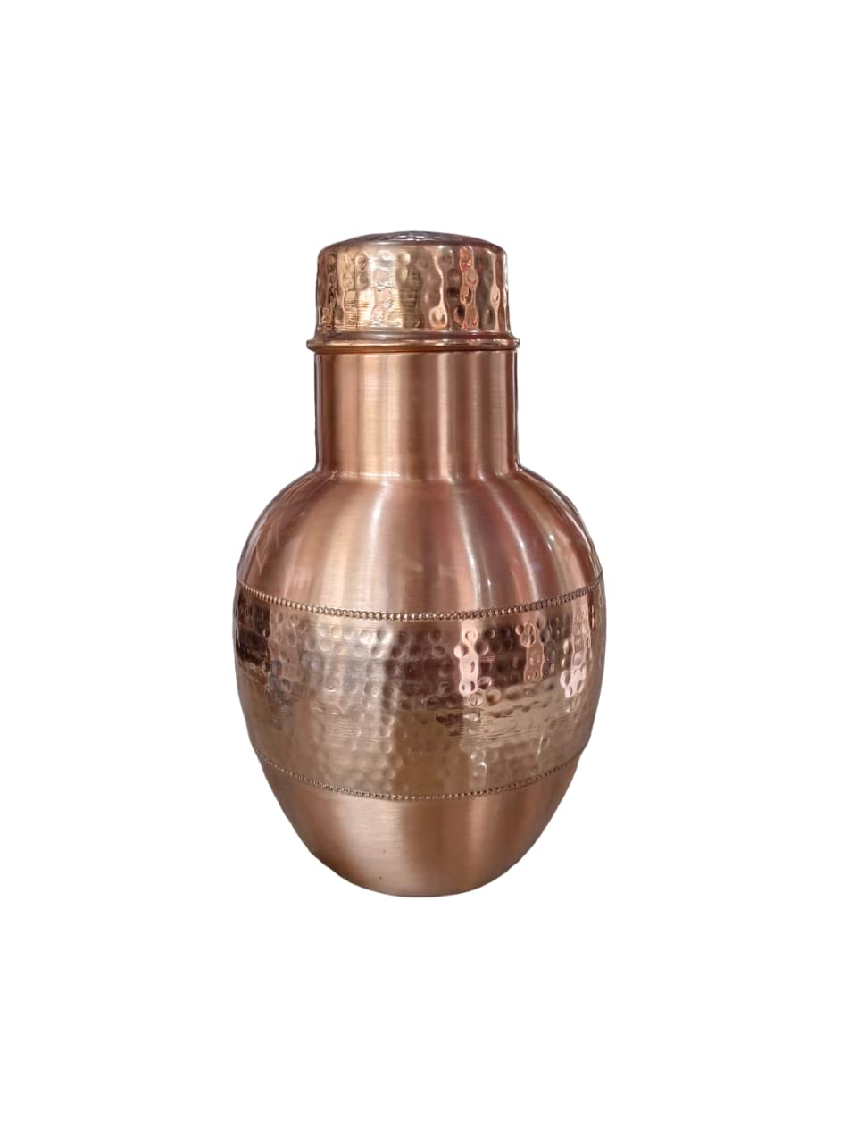 MMBB Pure Copper Healthy Water JUG Matka JAR [Hammered] 1200ML