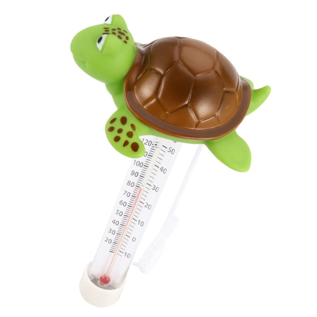 UPKOCH 3 Pièces Thermomètre Flottant pour Spa Mesure de Température de Eau Facile à Lire à Utiliser pour Étang Aquarium Accessoire Pratique Corde de Fixation