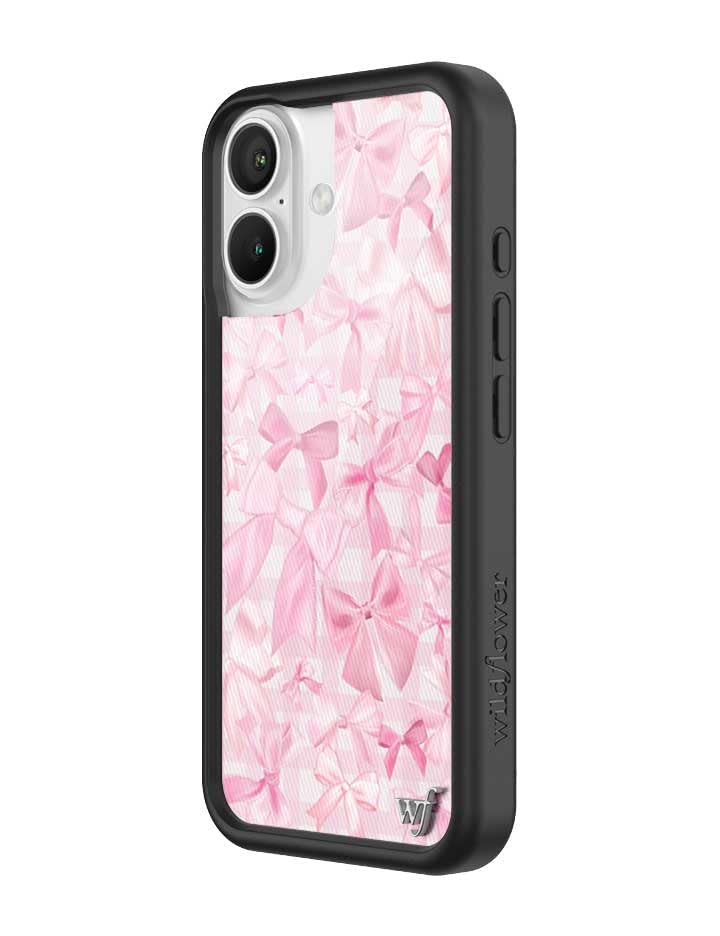 Image of Wildflower Cases - Compatible with iPhone 16 | Protective Bumper, 6.5ft Drop Test Certified, Women Owned Small Business | Bow Beau