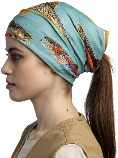 BUFF CoolNet UV Neck Gaiter, UPF 50 Sun Protection, Breathable, Versatile, Quick Dry Face Mask, Fishing Designs, Adult Size - Image 3