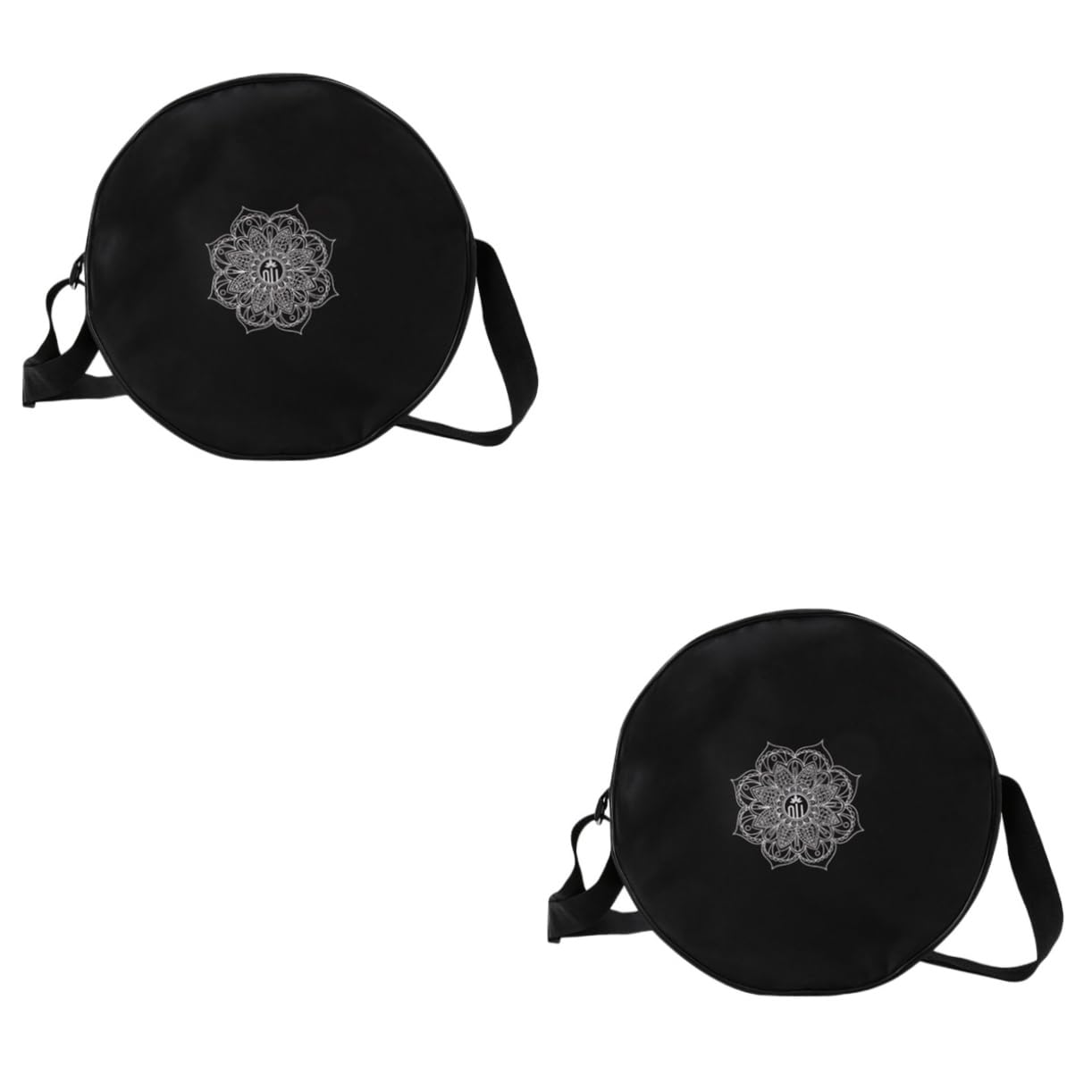 TOYANDONA 2 Stück Yoga Aufbewahrungstasche Multifunktionale Yogatasche mit Doppelreißverschluss für Yoga Accessoires Große Kapazität Verstellbarer Schultergurt für Yogablöcke