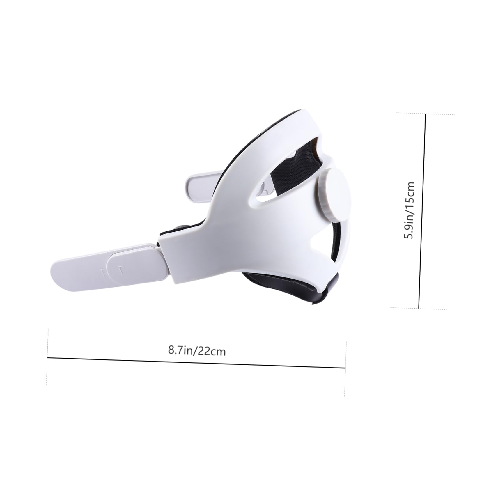 SHINEOFI Support Réglable pour Casque Bandeau Confortable avec Bouton Rotatif pour et Maintien Amélioré