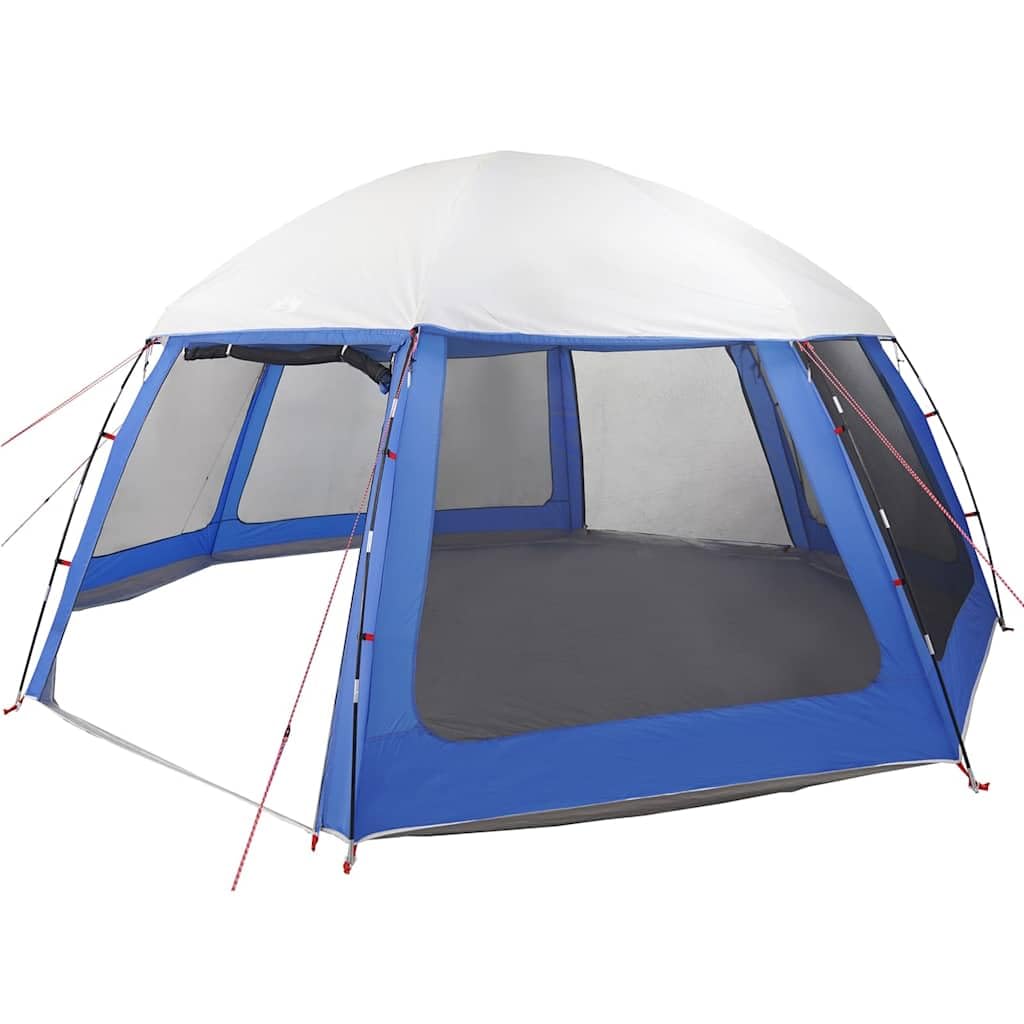 vidaXL Poolzelt mit abnehmbarem Überzelt Netzwänden Azurblau 510x510cm