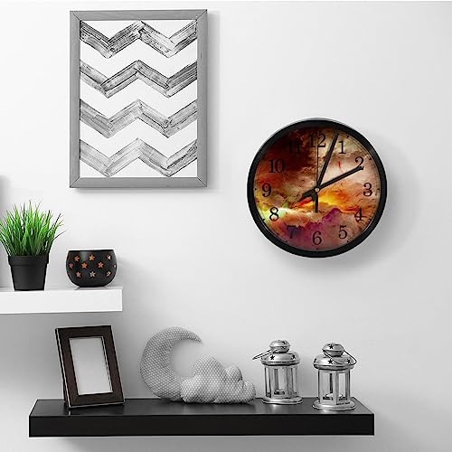 Horloge murale sans tic-tac à quartz pour un sommeil préservé