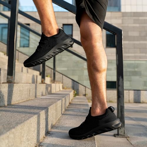 Running Shoes for Men Tennis Gym Non Slip Shoes Lightweight Workout Athletic Walking Sneakers - Image 2