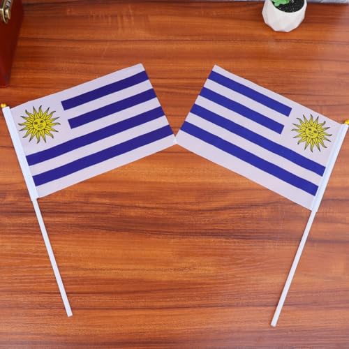 Banderines de mano de poliéster listos para repartir en grandes grupos y animar sin límites 8