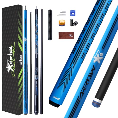 Set de tacos de billar CRICAL fibra de carbono 58 pulgadas