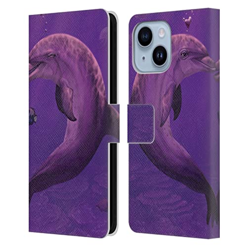Étui cuir iPhone 14 Plus Vincent HIE anti-rayure avec porte-carte pour alléger vos poches