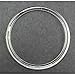 3 inch Clear Plastic Acrylic Rings 5/16 inch Thick 12 Pieces