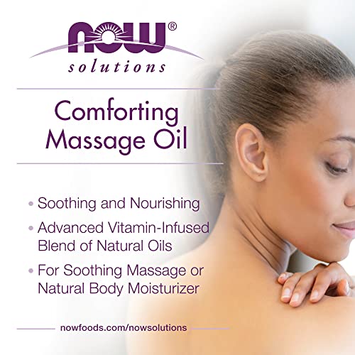 Now Solutions, Comforting Massage Oil, Vitamin Infused Blend, Soothing And Nourishing, 16-Ounce #TOP5