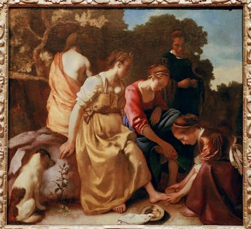 Poster Vermeer graffiti deco murale pour sublimer votre espace de bureau