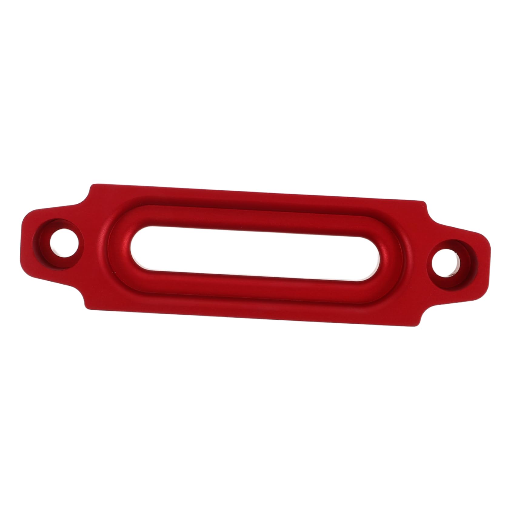Hemobllo Rope Guide Winch Automotive Anchor Lead Guide Anchor Cables Guide Aluminum Hawse Synthetic Rope Cable Off Road Hawse Aluminum Red Aluminum Alloy